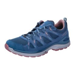 Buty trekkingowe damskie Lowa Innox Evo Ii Gtx. Niebieskie buty trekkingowe Lowa, z materiału, bez zapięcia. Za 802.50 zł.