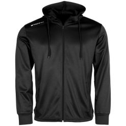 Bluza dresowa z kapturem zapinana na zamek Stanno Field. Czarne bluzy STANNO, m, bez wzorów, z dresówki, bez ramiączek, z kapturem. Za 171.50 zł.