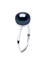 Pearline Srebrny pierścionek z perłą rozmiar: onesize. Niebieskie pierścionki Pearline, z perłą, srebrne. Za 217.99 zł.