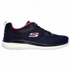 Obuwie Sportowe Damskie Skechers Bountiful Quick Path Kobieta. Niebieskie buty treningowe Skechers, bez wzorów, bez zapięcia. Za 199.99 zł.