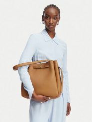 Tory Burch Torebka Romy 179986 Brązowy. Brązowe torebki klasyczne Tory Burch, bez wzorów, ze skóry, bez dodatków. Za 2,604.00 zł.