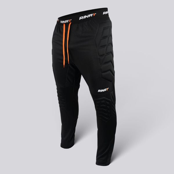 Spodnie bramkarskie dla dzieci Rinat Pants Egotiko Czarne. Czarne szorty RINAT, bez wzorów, z poliesteru, sportowe. Za 221.00 zł.