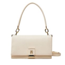 Torebka Tommy Hilfiger. Brązowe torebki klasyczne Tommy Hilfiger, bez wzorów, klasyczne, bez dodatków. Za 519.99 zł.