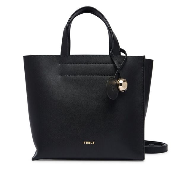 Torebka Furla. Czarne torebki klasyczne Furla, bez wzorów, klasyczne, bez dodatków. Za 1,304.00 zł.