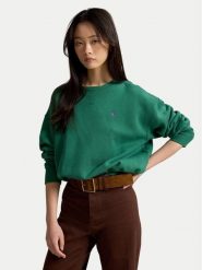 Polo Ralph Lauren Bluza 211978306515 Zielony Regular Fit. Zielone bluzy Polo Ralph Lauren, xs, bez wzorów, z bawełny, bez ramiączek, bez kaptura. Za 819.99 zł.