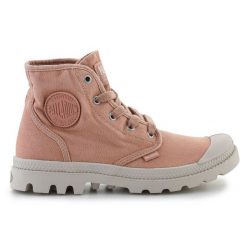 Buty Palladium Pampa Hi 92352-664-M różowe. Czerwone buty treningowe bez wzorów, z gumy, bez zapięcia. Za 517.53 zł.