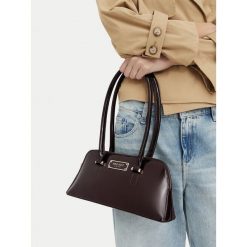 Torebka Nine West. Brązowe torebki klasyczne Nine West, bez wzorów, klasyczne, bez dodatków. Za 179.99 zł.