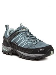 CMP Trekkingi Rigel Low Wmn Trekking Shoes Wp 3Q13246 Zielony. Zielone trekkingi CMP, bez wzorów, ze skóry, bez zapięcia, trekkingowe. Za 479.99 zł.