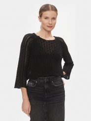 ONLY Sweter 15233173 Czarny Regular Fit. Czarne swetry ONLY, l, bez wzorów, z syntetyku, bez ramiączek. Za 59.99 zł.