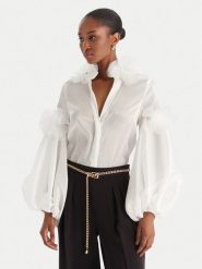 Babylon Koszula S00303 Biały Regular Fit. Białe koszule Babylon, s, bez wzorów, z syntetyku, bez kołnierzyka, bez ramiączek. Za 1,259.00 zł.