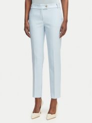 Rinascimento Spodnie materiałowe CFC0128638003 Niebieski jasny Slim Fit. Niebieskie spodnie materiałowe Rinascimento, bez wzorów, z materiału. Za 409.99 zł.