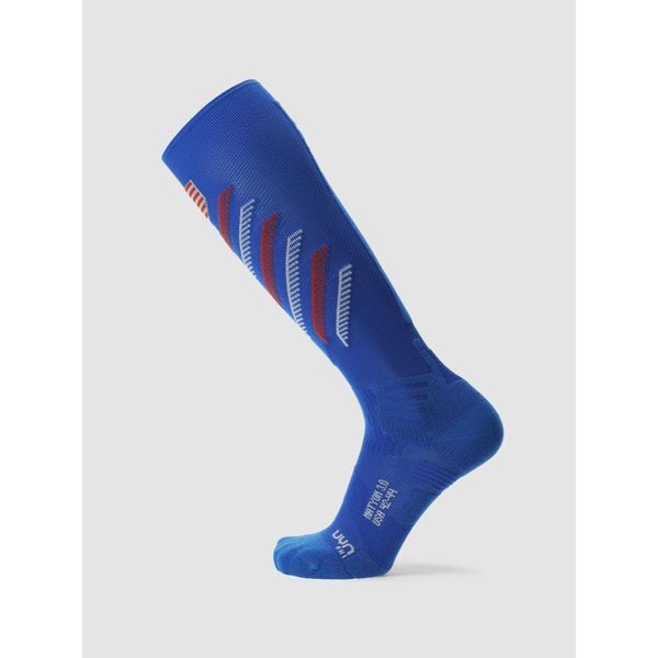 Natyon 3.0 Socks. Niebieskie skarpetki sportowe Uyn, bez wzorów, narciarskie. Za 149.99 zł.