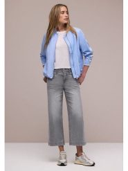 Street One Dżinsy - Comfort fit - w kolorze szarym rozmiar: W32/L26. Szare jeansy Street One, l, z aplikacjami, ze skóry, klasyczne. Za 169.95 zł.