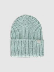 4F Czapka zimowa damska - turkusowa Uniwersalny. Niebieskie czapki zimowe 4f, bez wzorów, z materiału. Za 99.99 zł.