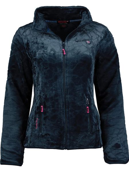 Geographical Norway Bluza polarowa "Univers Malabar" w kolorze granatowym rozmiar: XL. Niebieskie bluzy bez kaptura Geographical Norway, xl, bez wzorów, z polaru. Za 100.04 zł.