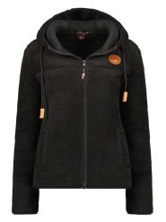 Geographical Norway Kurtka polarowa "Truble" w kolorze czarnym rozmiar: XL. Czarne kurtki Geographical Norway, xl, bez wzorów, z polaru, bez kaptura. Za 184.46 zł.