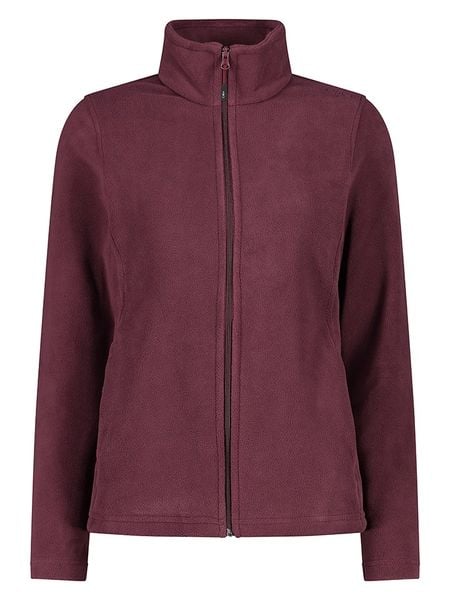 CMP Kurtka polarowa w kolorze bordowym rozmiar: 38. Czerwone kurtki CMP, bez wzorów, z materiału, bez kaptura. Za 140.20 zł.