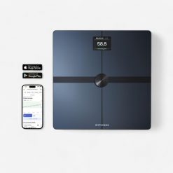 Inteligentna waga łazienkowa Withings Body Smart. Brązowe wagi łazienkowe Withings. Za 429.99 zł.