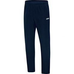 Damskie spodnie dresowe Jako Classico tailles longues. Niebieskie spodnie dresowe JAKO, bez wzorów, z dresówki, do piłki nożnej. Za 262.50 zł.