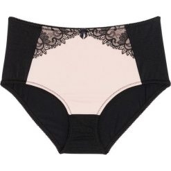 Figi wyszczuplające bonprix czarno-pudrowy. Figi marki bonprix. Za 34.99 zł.
