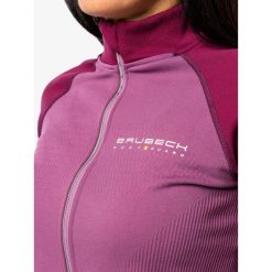Bluza dresowa termoaktywna rozpinana damska Brubeck Athletic. Fioletowe bluzy Brubeck, s, bez wzorów, z dresówki, bez ramiączek, bez kaptura. Za 239.99 zł.