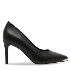 Szpilki Lasocki. Czarne szpilki Lasocki, bez wzorów, bez obcasa, na szpilce, bez zapięcia. Za 269.99 zł.