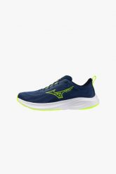 Buty do biegania Mizuno Enerzy Runnerz 2 estate blue/lightning yellow. Niebieskie buty do biegania Mizuno, bez wzorów, z gumy, bez zapięcia, do biegania. Za 319.99 zł.