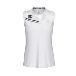 Koszulka Bez Rękawów Errea Eloy Ad Damskie. Białe t-shirty sportowe ERREA, m, bez wzorów, z materiału, bez ramiączek, na fitness i siłownię. Za 186.00 zł.