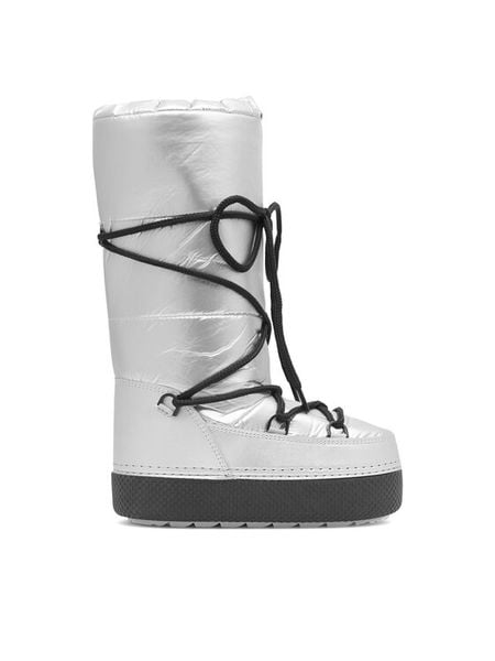 Jenny Fairy Śniegowce LIL GH6706-C Srebrny. Szare śniegowce Jenny Fairy, bez wzorów, z materiału, bez zapięcia. Za 179.99 zł.