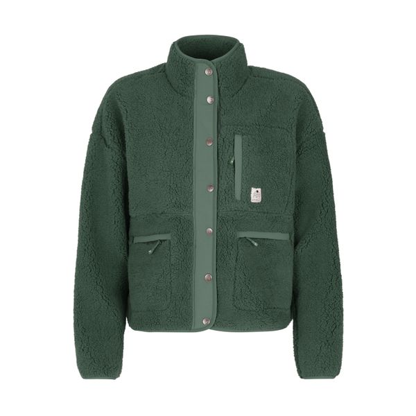 Polar damski zapinany na zamek Protest LUX. Zielone bluzy z polaru Protest, bez wzorów, z polaru. Za 342.50 zł.