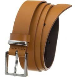 Pasek skórzany camelowy Rovicky PDR-3-105. Szare paski ROVICKY, bez wzorów, ze skóry, klasyczne. Za 34.99 zł.