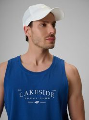 4F Czapka z daszkiem strapback uniseks - biała XS/S (56cm). Białe czapki z daszkiem 4f, bez wzorów, klasyczne. Za 59.99 zł.