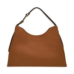 Torebka Furla. Brązowe torebki klasyczne Furla, bez wzorów, klasyczne, bez dodatków. Za 1,879.00 zł.