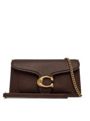 Coach Torebka Tabby Chain CBF14 Brązowy. Brązowe listonoszki Coach, bez wzorów, ze skóry, bez dodatków. Za 1,599.00 zł.