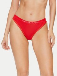Tommy Hilfiger Figi klasyczne UW0UW04183 Czerwony. Czerwone figi Tommy Hilfiger, bez wzorów, z syntetyku. Za 69.99 zł.