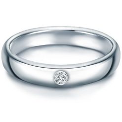 Trilani Pierścionek z Srebro wysokiej próby w Srebrny Pierścionki 1 ct Damski. Szare pierścionki Trilani, z cyrkonią, srebrne. Za 308.99 zł.