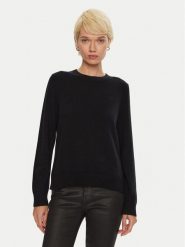 Tommy Hilfiger Sweter WW0WW43202 Czarny Regular Fit. Czarne swetry Tommy Hilfiger, xs, bez wzorów, z kaszmiru, bez ramiączek. Za 759.99 zł.