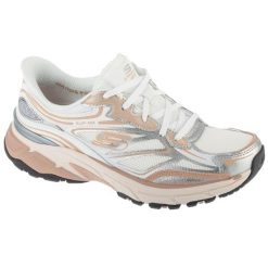 Buty sportowe Sneakersy damskie, Slip-Ins: Stamina Sport. Białe buty sportowe lifestyle Skechers, bez wzorów, sportowe, bez zapięcia. Za 429.99 zł.