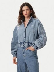 Adidas Kurtka jeansowa Care Bear KQ6747 Niebieski Regular Fit. Niebieskie kurtki adidas, l, bez wzorów, z bawełny, bez kaptura. Za 649.99 zł.