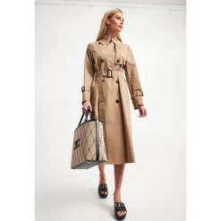 Trencz Tago WEEKEND MAX MARA. Brązowe płaszcze Weekend Max Mara, bez wzorów, klasyczne, bez kaptura. W wyprzedaży za 1,854.30 zł.