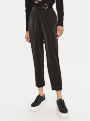 Liu Jo Sport Spodnie materiałowe TF4260 J4751 Czarny Regular Fit. Czarne spodnie materiałowe Liu Jo Sport, bez wzorów, z materiału, sportowe. Za 289.99 zł.