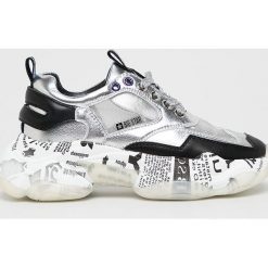 Big Star - Buty by Daniel Lopez. Szare buty sportowe lifestyle BIG STAR, bez wzorów, z gumy, retro, z okrągłym noskiem, bez zapięcia. Za 299.90 zł.