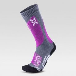 Skarpety narciarskie damskie UYN All Mountain Ski Socks. Fioletowe skarpetki Uyn, bez wzorów, narciarskie. Za 79.99 zł.