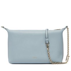 Torebka Furla. Szare listonoszki Furla, bez wzorów, bez dodatków. Za 689.99 zł.