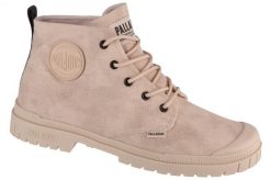 Buty sportowe Sneakersy unisex, Pampa SP20 Hi Wax. Brązowe buty treningowe Palladium, bez wzorów, z materiału, bez zapięcia, trekkingowe. Za 279.99 zł.