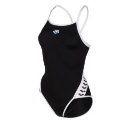 Strój kąpielowy Arena Icons Super Fly Back. Czarne stroje jednoczęściowe Arena, bez wzorów, klasyczne. Za 199.00 zł.