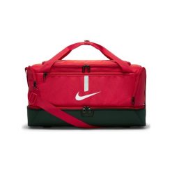 Torba sportowa Nike Academy Team 44 l. Białe torby sportowe Nike, bez wzorów, z materiału. Za 149.99 zł.