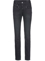 Herrlicher Dżinsy "Shyra" - Skinny fit - w kolorze czarnym rozmiar: W31/L32. Czarne jeansy Herrlicher, l, bez wzorów, klasyczne. Za 184.46 zł.