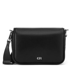 Torba Gino Rossi. Czarne listonoszki Gino Rossi, bez wzorów, bez dodatków. Za 179.99 zł.