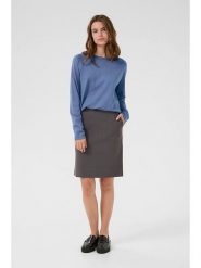 CULTURE Sweter w kolorze błękitnym rozmiar: XXL. Niebieskie swetry Culture, xxl, bez wzorów, bez ramiączek. Za 74.45 zł.